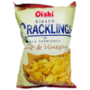 OISHI Ribbed Cracklings – Salt & Vinegar (12 X 3.2 OZ)