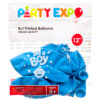 PARTY EXPO BALLOONS “IT’S A BOY” 12″ 8 CT BLUE