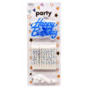 BIRTHDAY CANDLES 12PCS WITH BDAY SIGN ASST COLORS