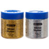 BAZIC GLITTER SHAKER PDQ DISPLAY METALLIC 2 OZ ASST COLOR