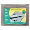 TARPAULIN SILVER HEAVY DUTY 10X12 #HD1012