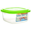 NUVALU PLASTIC CONTAINER SQUARE 32OZ W/ASST CLRS