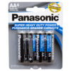 BATTERY PANASONIC #AA 4 PK SUPER HEAVY DUTY