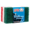 UFO SCOURING PADS 3 PC EXTRA THICK ASSORTED COLOR