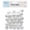 CRAFT FOAM BALL 1″ 40PCS