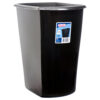 STERILITE WASTEBASKET 3 GAL BLACK