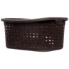 STERILITE #1275 WEAVE LAUNDRY BASKET ESPRESSO