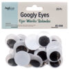 ANGELS CRAFT WIGGLE EYES 3 CM 25 PCS BLACK & WHITE