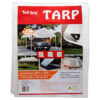 TARPAULIN HEAVY DUTY 10 X 10′ WHITE