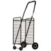 SHOPPING CART MEDIUM BLACK