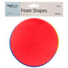 ANGELS CRAFT FOAM SHAPES CIRCLE 12 CT