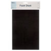 ANGELS CRAFT FOAM SHEET 8″ X 11 5/8″ BLACK