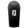 STERILITE WASTEBASKET S/T 3 GAL BLACK