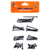 WOOD SCREW NAILS-BLACK COLORED.