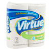 VIRTUE BATH TISSUE 4PK 225CT REGULAR