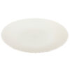 DINNER PLATE OPAL CERAMIC GLASS 9.5 IN