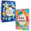 GIFT BAG ‘HAPPY BIRTHDAY’ LARGE ASSORTED GLITTER DESIGN