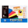 POSTER BOARD 22″X14″ ASST COLOR 5 SHEETS #BAZIC