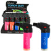 TORCH LIGHTER BUTANE GAS ASST NEON COLOR