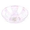 CLEAR TRAY GRAPE ROUND BOWL 9.5″