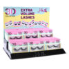 3D J LASH EXTRA VOLUME LASHES BLUE 36PCS DISPLAY