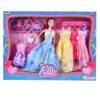 TOY DOLL ELLIE GIRL W/ 5PCS DRESS 6PCS ASSOSSORIES