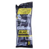 GILLETTE 16 BLACK FIXED RAZOR 3 CT