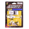 TOY DIE CAST VEHICLE 3PCS 4 ASST COLORS