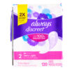 ALWAYS DISCREET LINERS REGULAR 120 CT