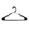 HANGERS 6PC BLACK