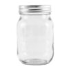 GLASS MASON JAR 16oz