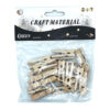 MINI CLOTHESPINS WOOD CRAFT MATERIAL #4357