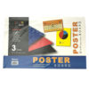 POSTER BOARD 22″X14″ ASST COLORS 3 SHEETS #540