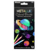 BAZIC COLOR PENCIL METALLIC COLORED #735