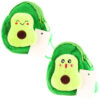 KEY CHAIN COIN PURSE W/ AVOCADO DESIGN