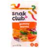 SNACK CLUB GUMMY WORMS 4 OZ