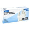 NUVALU VINYL GLOVE DISPOSABLE 100CT SIZE L