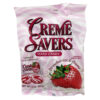 CREME SAVERS STRAWBERRIES AND CREME 3 OZ BAG