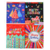 HAPPY BIRTHDAY GIFT BAG LARGE ASSORTED COLORS