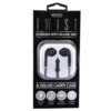 SENTRY TWIST EARBUDS W/MIC BLACK