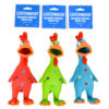 LIL’ BUDDIES PET CHEWING SQUEAKY DUCK W/ASST CLRS