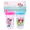 MINNIE MOUSE SPILL PROOF CUP 2 PK