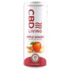 CBD LIVING APPLE GINGER SPARKLING WATER 12 OZ