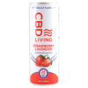 CBD LIVING STRAWBERRY LAVENDER SPARKLING WATER 12 OZ