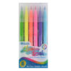 MARKERS 6 FLUORESCENT COLORS BRUSH #1275