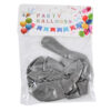 PARTY BALOONS SILVER