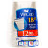 WINCUP FOAM CUP 12 OZ 18CT