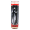 VELADORA RELIGIOUS CANDLE SANTA MUERTE RED