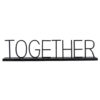 TOGETHER TABLE SIGN 23.63X1.9X5.4