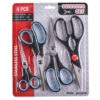 SCISSORS SET 4PC 5″ 7″ 8″